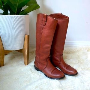 Madewell Archive Riding Boot Italian Leather